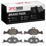 Dynamic Friction 2018-2025 BMW X5 Front 5000 Advanced Low Metallic Brake Pads by Dynamic Friction Company 1552-2060-00