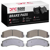 Dynamic Friction 2018-2020 Ford F-150 4WD Front 5000 Advanced Semi Metallic Brake Pads by Dynamic Friction Company 1552-2087-00