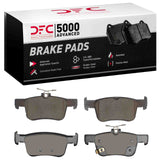 Dynamic Friction 2019-2025 Acura TLX Rear 5000 Advanced Ceramic Brake Pads by Dynamic Friction Company 1552-2102-00