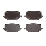 Dynamic Friction 2020-2025 Ford Police Interceptor Utility Rear 5000 Advanced Low Metallic Brake Pads by Dynamic Friction Company 1552-2231-00