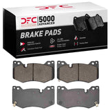 Dynamic Friction 2020-2025 Cadillac CT4 Front 5000 Advanced Low Metallic Brake Pads by Dynamic Friction Company 1552-2312-00