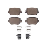 Dynamic Friction 2017-2023 Tesla Model 3 Rear 5000 Advanced Low Metallic Brake Pads and Hardware Kit by Dynamic Friction Company 1552-2387-01