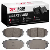 Dynamic Friction 2021-2025 Hyundai Sonata Front 5000 Advanced Low Metallic Brake Pads by Dynamic Friction Company 1552-2398-00