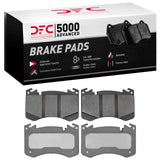 Dynamic Friction 2022-2025 Land Rover Range Rover Sport Front 5000 Advanced Low Metallic Brake Pads by Dynamic Friction Company 1552-2462-00