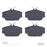 Dynamic Friction 1993-1998 Lincoln Mark VIII Front 5000 Advanced Semi Metallic Brake Pads by Dynamic Friction Company 1553-0598-00