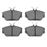 Dynamic Friction 1993-1998 Lincoln Mark VIII Front 5000 Advanced Semi Metallic Brake Pads by Dynamic Friction Company 1553-0598-00