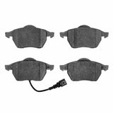 Dynamic Friction 2000-2006 Audi TT Quattro Front 5000 Advanced Low Metallic Brake Pads by Dynamic Friction Company 1553-0687-10