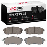 Dynamic Friction 2007-2019 Nissan Altima Front 5000 Advanced Low Metallic Brake Pads by Dynamic Friction Company 1553-0815-00