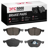 Dynamic Friction 2013-2022 Ford Escape Front 5000 Advanced Ceramic Brake Pads by Dynamic Friction Company 1553-1044-00