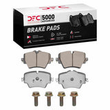 Dynamic Friction 2019-2025 BMW 330i Front 5000 Advanced Ceramic Brake Pads and Hardware Kit by Dynamic Friction Company 1553-1892-01