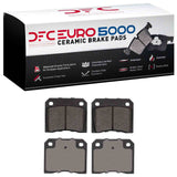 Dynamic Friction 1958-1993 AC Two-Liter Front/Rear Euro 5000 Ceramic Brake Pads by Dynamic Friction Company 1600-0009-00