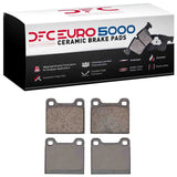 Dynamic Friction 1961-2004 Alfa Romeo Duetto 1600 Rear/Front Euro 5000 Ceramic Brake Pads by Dynamic Friction Company 1600-0031-00