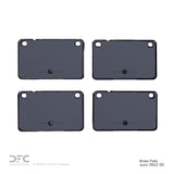 Dynamic Friction 1967-1993 Volvo 142/144/145 Front Euro 5000 Ceramic Brake Pads by Dynamic Friction Company 1600-0043-00
