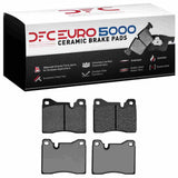 Dynamic Friction 1968-1994 BMW 530i Front Euro 5000 Ceramic Brake Pads by Dynamic Friction Company 1600-0082-00
