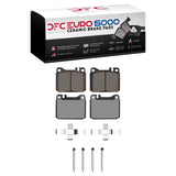 Dynamic Friction 1979-1985 Mercedes-Benz 280CE Front Euro 5000 Ceramic Brake Pads and Hardware Kit by Dynamic Friction Company 1600-0145-11