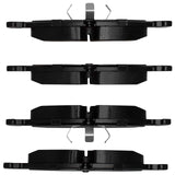 Dynamic Friction 1982-1993 BMW 528E Front Euro 5000 Ceramic Brake Pads by Dynamic Friction Company 1600-0253-00