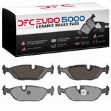 Dynamic Friction 1981-1991 BMW 524td Rear Euro 5000 Ceramic Brake Pads by Dynamic Friction Company 1600-0279-00