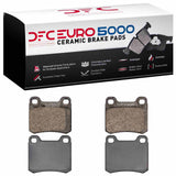Dynamic Friction 1983-1995 Mercedes-Benz 300CE Rear Euro 5000 Ceramic Brake Pads