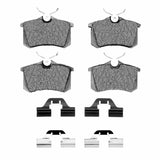 Dynamic Friction 1999-2015 Audi TT Rear Euro 5000 Ceramic Brake Pads and Hardware Kit by Dynamic Friction Company 1600-0340-01