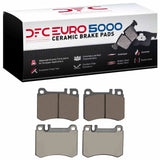 Dynamic Friction 1986-1989 Mercedes-Benz 560SL Front Euro 5000 Ceramic Brake Pads by Dynamic Friction Company 1600-0424-00