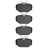 Dynamic Friction 1983-2004 BMW 325is Front/Rear Euro 5000 Ceramic Brake Pads by Dynamic Friction Company 1600-0493-00