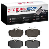 Dynamic Friction 1983-2004 BMW 325is Front/Rear Euro 5000 Ceramic Brake Pads by Dynamic Friction Company 1600-0493-00