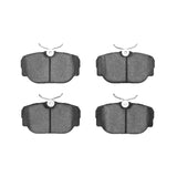 Dynamic Friction 1983-2004 BMW 325is Front/Rear Euro 5000 Ceramic Brake Pads by Dynamic Friction Company 1600-0493-00
