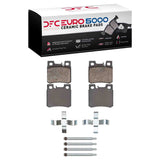 Dynamic Friction 1993-1995 Mercedes-Benz 300TE Rear Euro 5000 Ceramic Brake Pads and Hardware Kit by Dynamic Friction Company 1600-0495-01