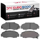 Dynamic Friction 1991-2005 Acura Vigor Front Euro 5000 Ceramic Brake Pads by Dynamic Friction Company 1600-0503-00
