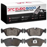 Dynamic Friction 1991-2008 BMW 328i Front Euro 5000 Ceramic Brake Pads by Dynamic Friction Company 1600-0558-00
