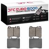 Dynamic Friction 1991-1999 Mercedes-Benz S420 Front Euro 5000 Ceramic Brake Pads by Dynamic Friction Company 1600-0577-00