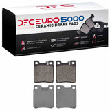 Dynamic Friction 1991-9 Chrysler Crossfire Rear Euro 5000 Ceramic Brake Pads by Dynamic Friction Company 1600-0603-00