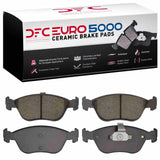 Dynamic Friction 1993-2004 Volvo V70/C70/850/S70 Front Euro 5000 Ceramic Brake Pads by Dynamic Friction Company 1600-0618-00