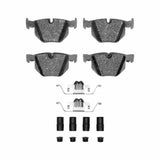 Dynamic Friction 2004-2010 BMW 525i (USA/Canada) Rear Euro 5000 Ceramic Brake Pads and Hardware Kit by Dynamic Friction Company 1600-0683-11