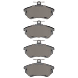 Dynamic Friction 1984-2023 Audi 4000 Quattro Front Euro 5000 Ceramic Brake Pads by Dynamic Friction Company 1600-0696-00