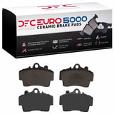 Dynamic Friction 1997-2008 Porsche Boxster Front Euro 5000 Ceramic Brake Pads by Dynamic Friction Company 1600-0737-00