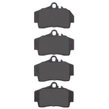 Dynamic Friction 1997-2012 Porsche Boxster Rear Euro 5000 Ceramic Brake Pads by Dynamic Friction Company 1600-0738-00