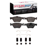 Dynamic Friction 1996-2008 Chrysler Crossfire Front Euro 5000 Ceramic Brake Pads and Hardware Kit by Dynamic Friction Company 1600-0740-01