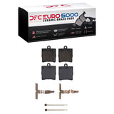 Dynamic Friction 1996-2015 Chrysler Crossfire Rear Euro 5000 Ceramic Brake Pads and Hardware Kit by Dynamic Friction Company 1600-0779-01