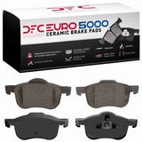 Dynamic Friction 1999-2009 Volvo S60/S80/XC70/V70 Front Euro 5000 Ceramic Brake Pads by Dynamic Friction Company 1600-0794-00