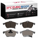 Dynamic Friction 1997-2010 Saab 9-5 Front Euro 5000 Ceramic Brake Pads by Dynamic Friction Company 1600-0819-00