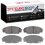 Dynamic Friction 2000-2011 Acura RSX Front Euro 5000 Ceramic Brake Pads by Dynamic Friction Company 1600-0829-00