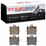 Dynamic Friction 2000-2003 Mercedes-Benz CL55 AMG Rear Euro 5000 Ceramic Brake Pads by Dynamic Friction Company 1600-0848-00