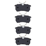 Dynamic Friction 2001-2019 Ford Fiesta (USA/Canada) Rear Euro 5000 Ceramic Brake Pads by Dynamic Friction Company 1600-0886-00