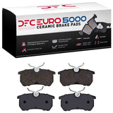 Dynamic Friction 2001-2019 Ford Fiesta (USA/Canada) Rear Euro 5000 Ceramic Brake Pads by Dynamic Friction Company 1600-0886-00