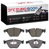 Dynamic Friction 2002-2013 BMW 530i Front Euro 5000 Ceramic Brake Pads by Dynamic Friction Company 1600-0918-00