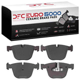 Dynamic Friction 2009-2017 BMW 535I GT Rear Euro 5000 Ceramic Brake Pads by Dynamic Friction Company 1600-0919-10