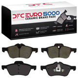 Dynamic Friction 2002-2008 MINI Cooper (Excl Clubman) Front Euro 5000 Ceramic Brake Pads by Dynamic Friction Company 1600-0939-00