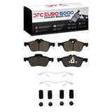 Dynamic Friction 2002-2008 MINI Cooper (Excl Clubman) Front Euro 5000 Ceramic Brake Pads and Hardware Kit by Dynamic Friction Company 1600-0939-01