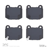 Dynamic Friction 2003-2025 Infiniti G35 Rear Euro 5000 Ceramic Brake Pads by Dynamic Friction Company 1600-0961-00
